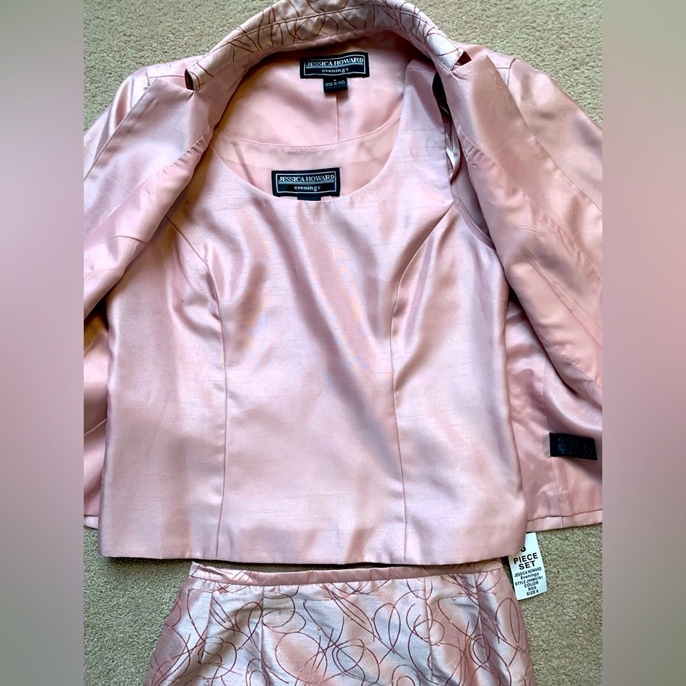 Jessica Howard Three Piece Evening Suit
